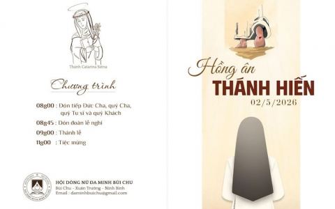Dòng Nữ Đaminh Bùi Chu: Hồng ân Thánh hiến
