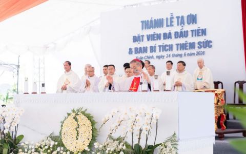 Giáo xứ Xuân Chính: Niềm vui bốn trong một