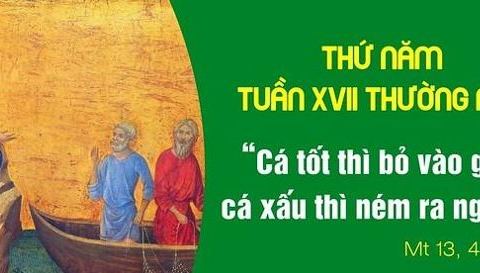 Cá tốt cho vào giỏ, cá xấu vứt đi