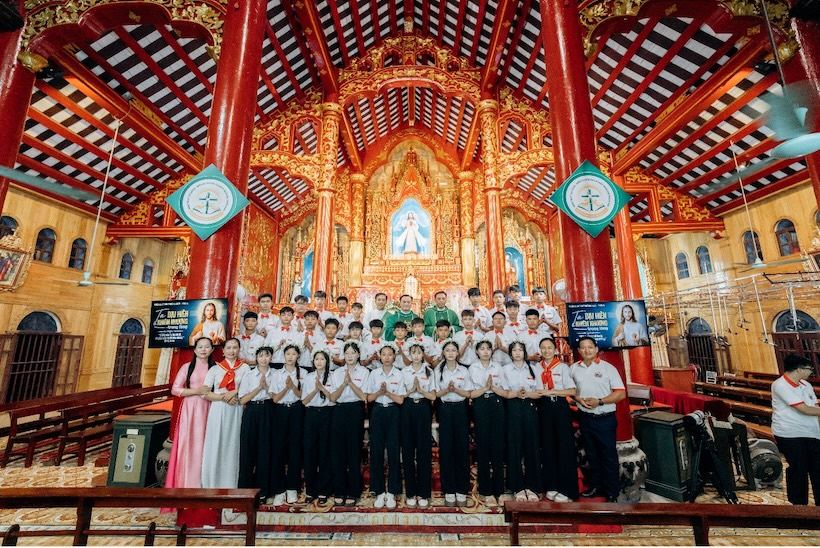 Gx. Liễu Đề: Thánh lễ tạ ơn và rước lễ Bao Đồng