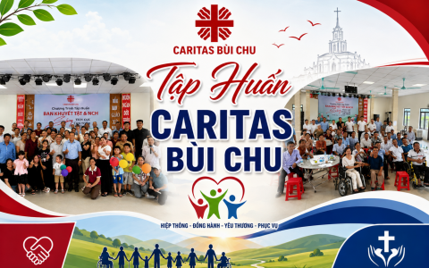 Caritas Giáo phận Bùi Chu tập huấn