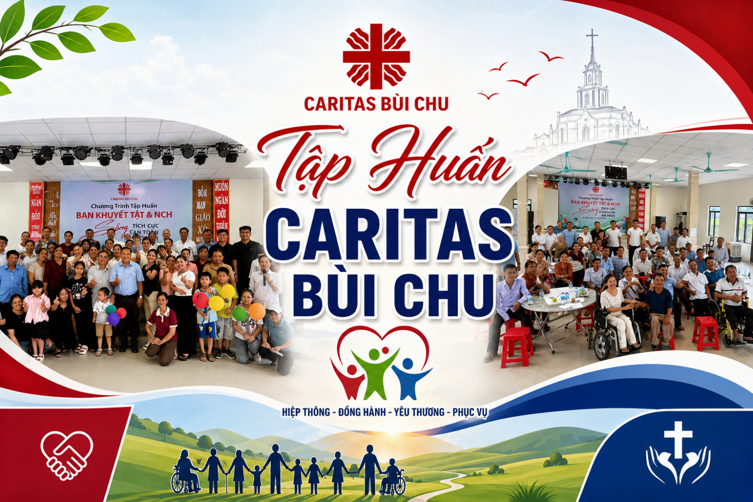 Caritas Giáo phận Bùi Chu tập huấn