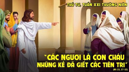 Con cháu kẻ giết ngôn sứ
