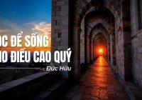 Học để sống cho điều cao quý