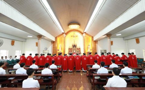 ĐCV Mẹ Vô Nhiễm Bùi Chu khai giảng năm học mới
